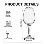 Happy Birthday - Personalized Birthday Wine Glass With Long Stem