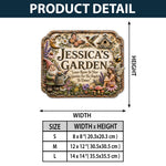 Leave Room In Your Garden For The Angles To Dance - Personalized Gardening 3D Printed Cut Metal Sign