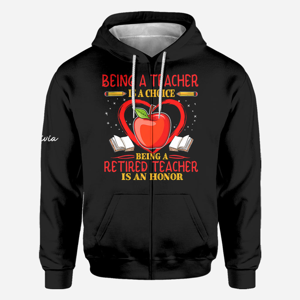 Back To School - Personalized Teacher All Over Shirt