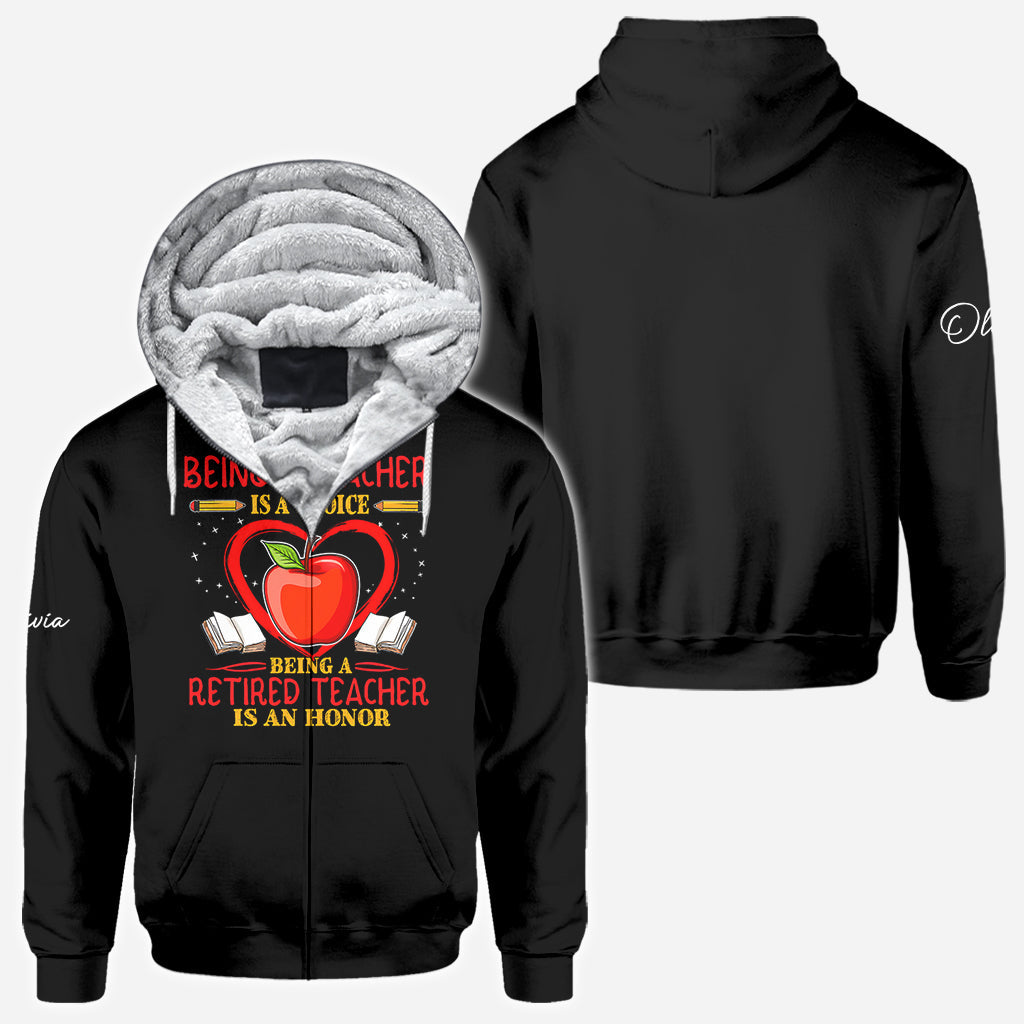 Back To School - Personalized Teacher All Over Shirt
