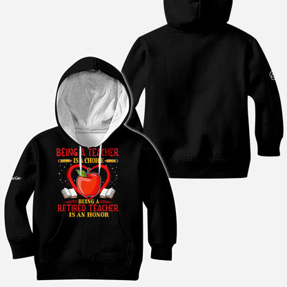 Back To School - Personalized Teacher All Over Shirt
