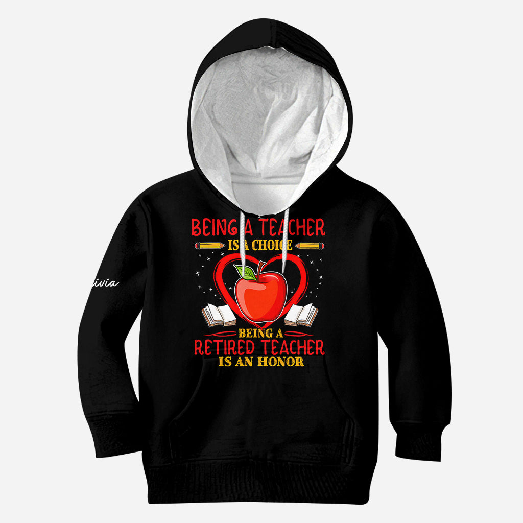 Back To School - Personalized Teacher All Over Shirt