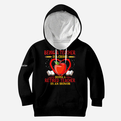 Back To School - Personalized Teacher All Over Shirt