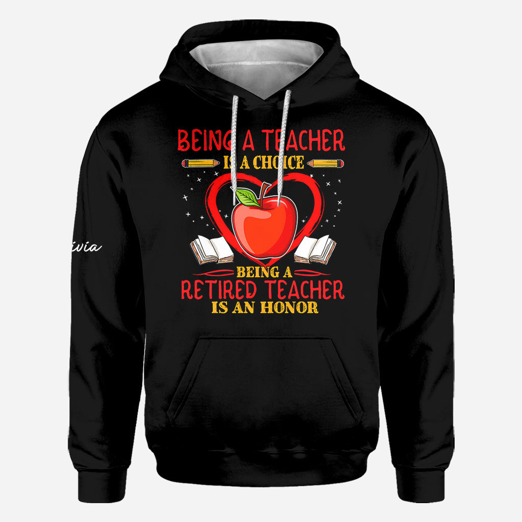 Back To School - Personalized Teacher All Over Shirt