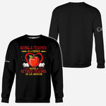 Back To School - Personalized Teacher All Over Shirt