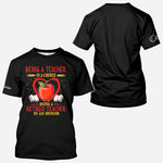 Back To School - Personalized Teacher All Over Shirt