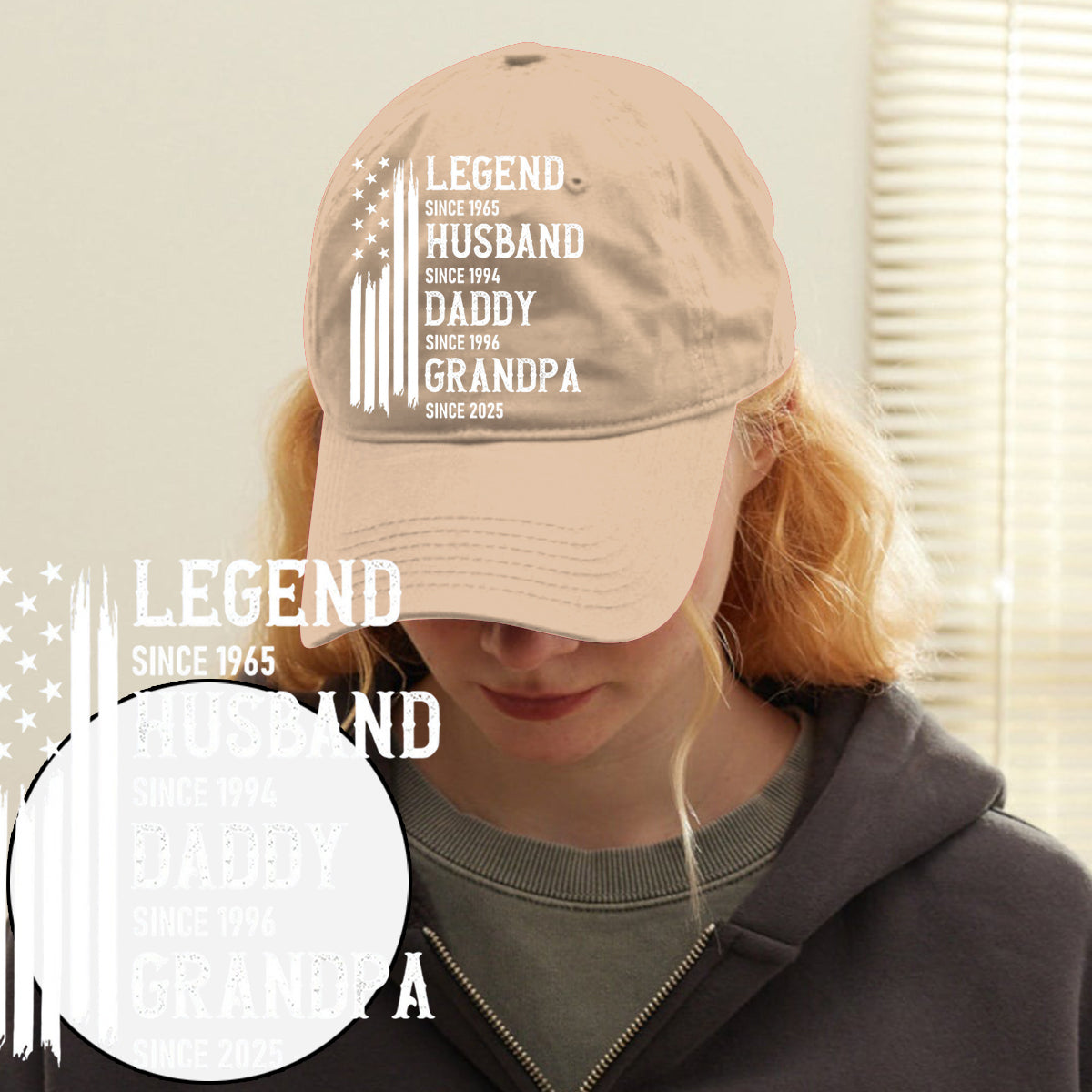 Birthday Gift - Personalized Birthday Embroidered Classic Cap