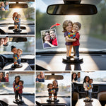 Autism Mom and Kid - Personalized Autism Awareness Premium 3D Figurine