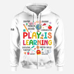Back To School - Personalized Teacher All Over Shirt