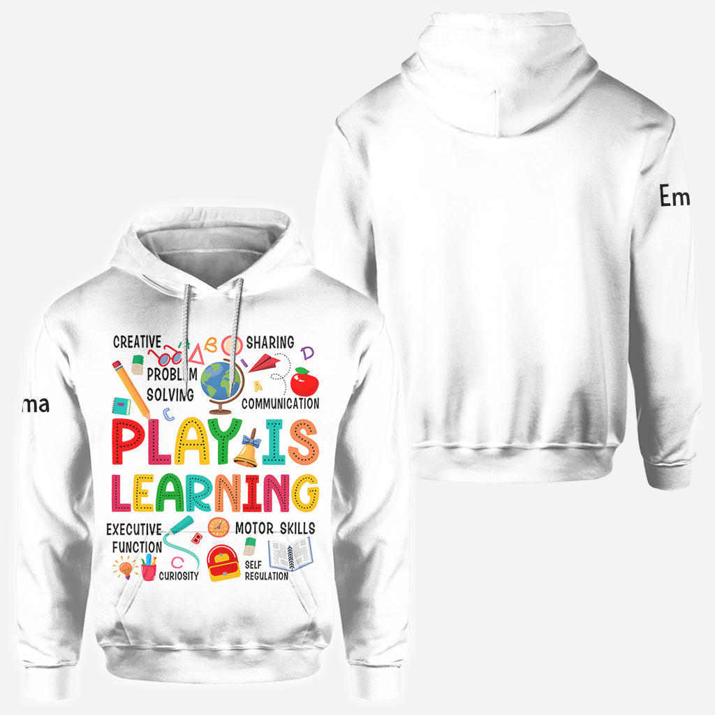 Back To School - Personalized Teacher All Over Shirt