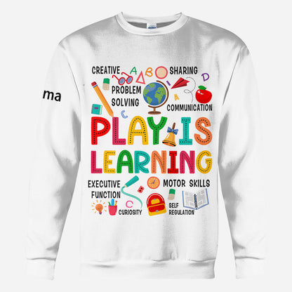 Back To School - Personalized Teacher All Over Shirt
