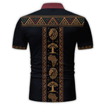 Black Dad Pride - Personalized Father Polo Shirt