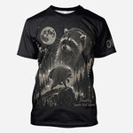 Vintage Jimothy Raccoon - Personalized Raccoon All Over Shirt