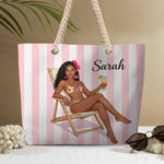Summer Escape Collection - Personalized Sea Lover Beach Bag
