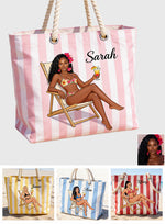 Summer Escape Collection - Personalized Sea Lover Beach Bag