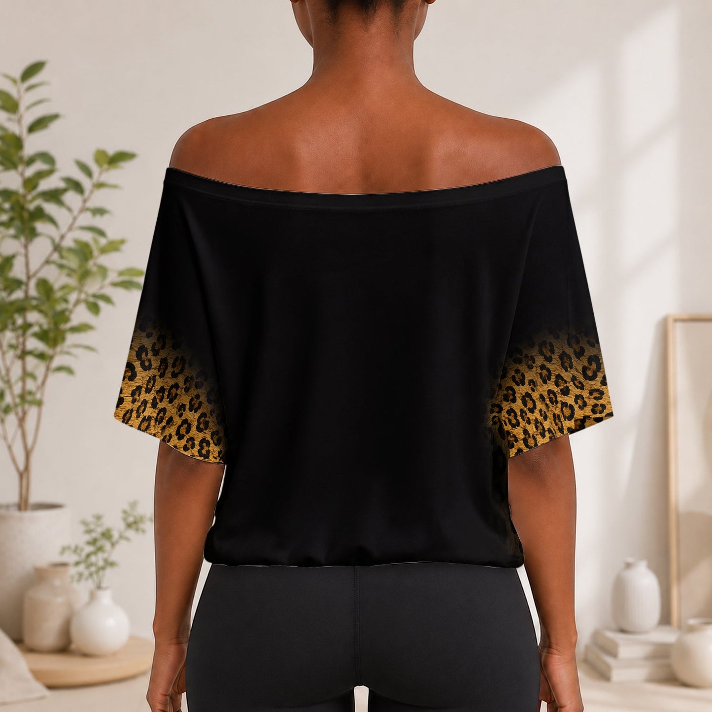 Teacher Gift - Personalized Teacher Off-Shoulder Top Set