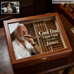 Cool Dad - Personalized Father Wooden Box