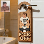 Doing Dad Sh*t - Personalized Father 2 Layered Wood Sign / Wood Plaque