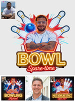 Custom From Any Photo - Personalized Bowling Neon LED Light Sign