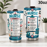 Nurse Life - Personalized Nurse Tumbler
