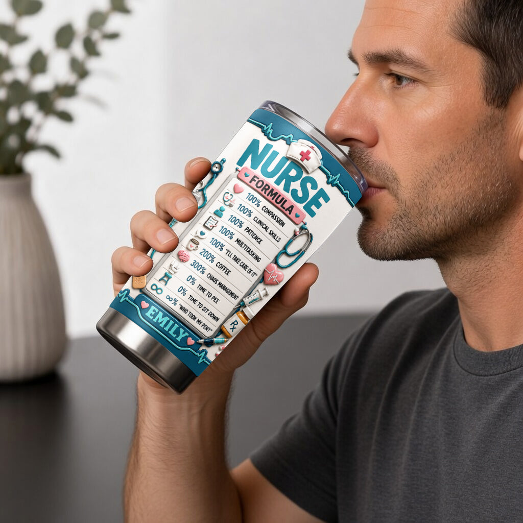 Nurse Life - Personalized Nurse Tumbler