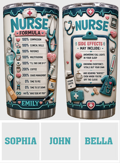 Nurse Life - Personalized Nurse Tumbler