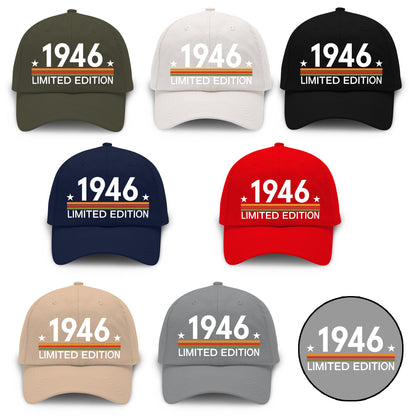 Birthday Gift - Personalized Birthday Embroidered Classic Cap
