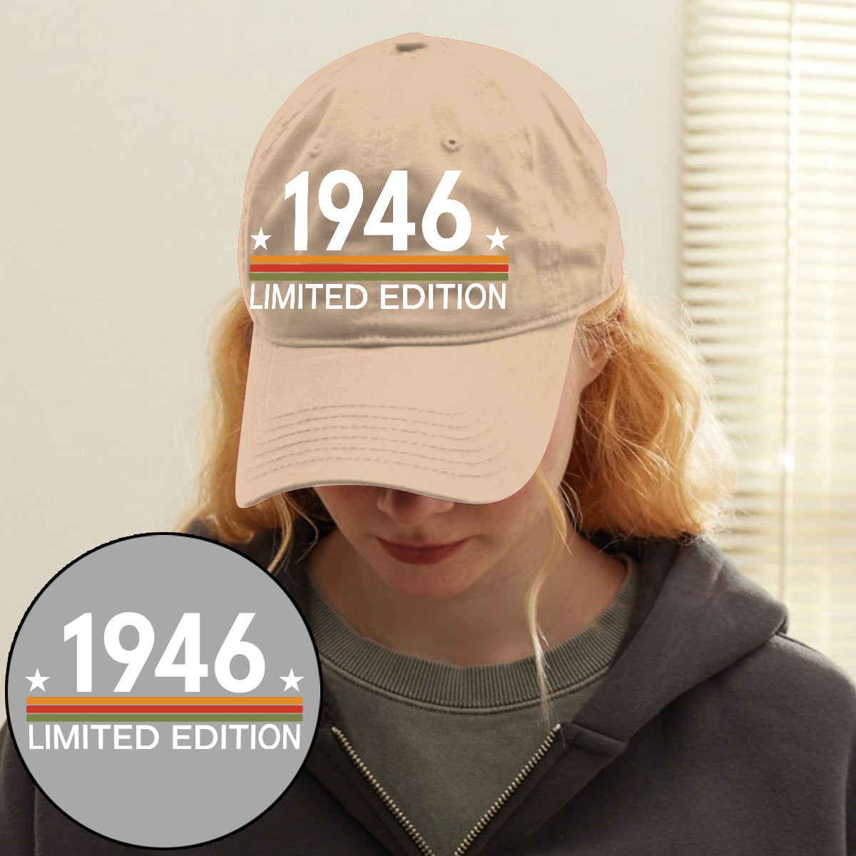 Birthday Gift - Personalized Birthday Embroidered Classic Cap