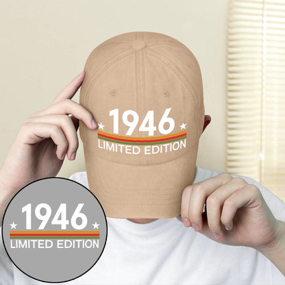 Birthday Gift - Personalized Birthday Embroidered Classic Cap