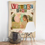 Birthday Gift - Personalized Birthday Wall Tapestry