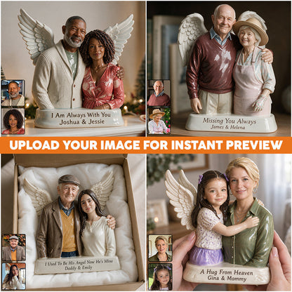 My Guardian Angel - Personalized Memorial 3D Plaque