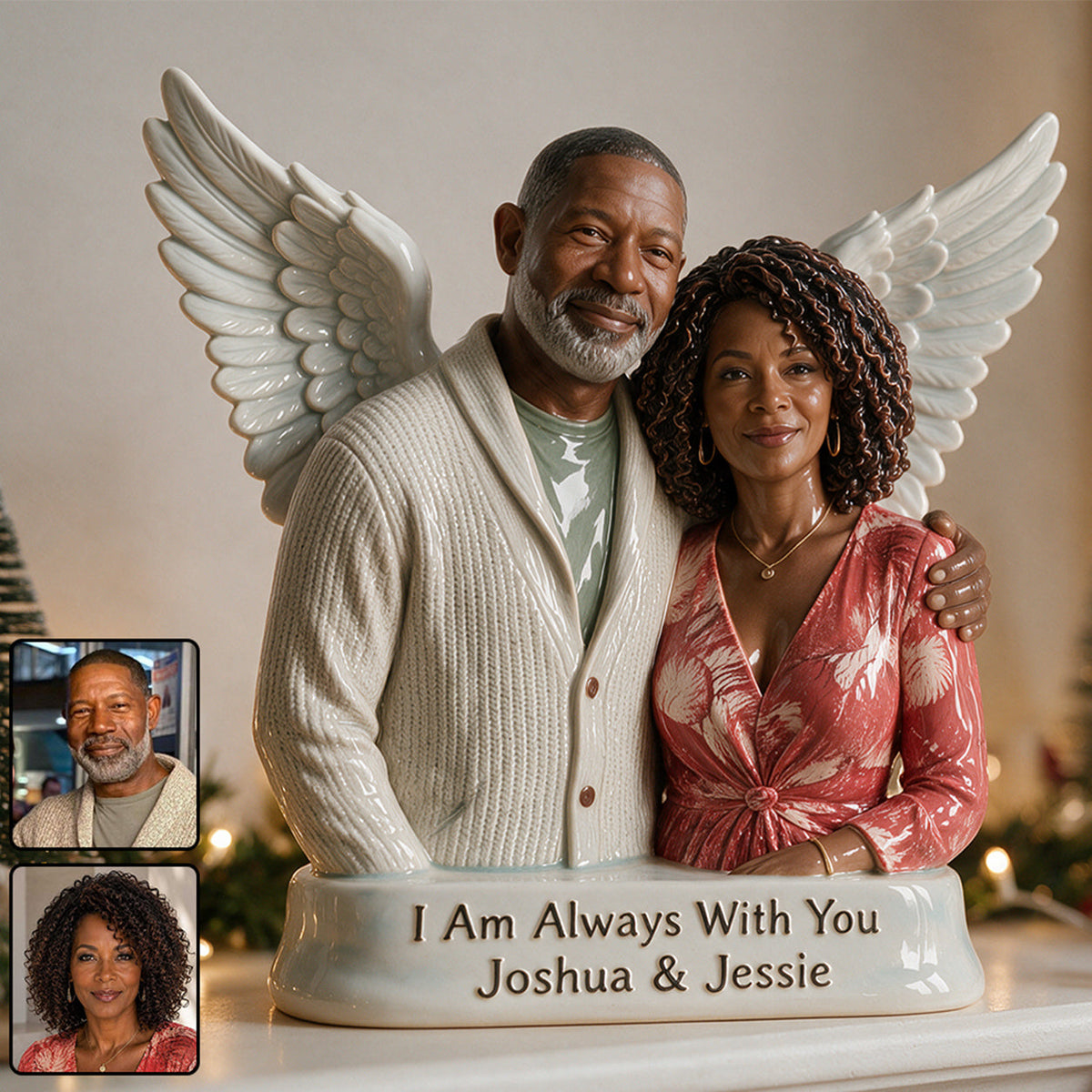 My Guardian Angel - Personalized Memorial 3D Plaque