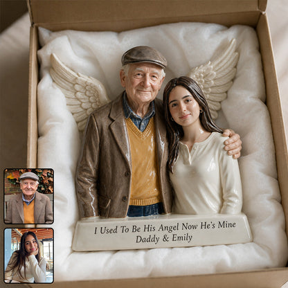 My Guardian Angel - Personalized Memorial 3D Plaque