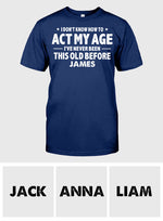 Birthday Gift - Personalized Birthday T-shirt And Hoodie