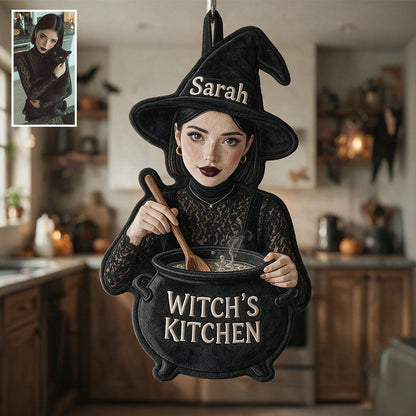 Witch's Kitchen - Personalized Witch Hand Towel