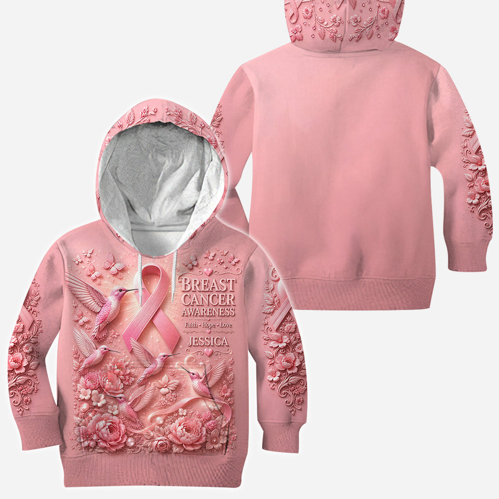 Breast Cancer Awareness - Personalized Breast Cancer Awareness All Over Shirt
