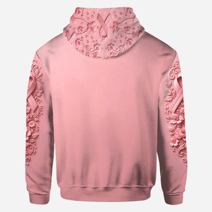Breast Cancer Awareness - Personalized Breast Cancer Awareness All Over Shirt
