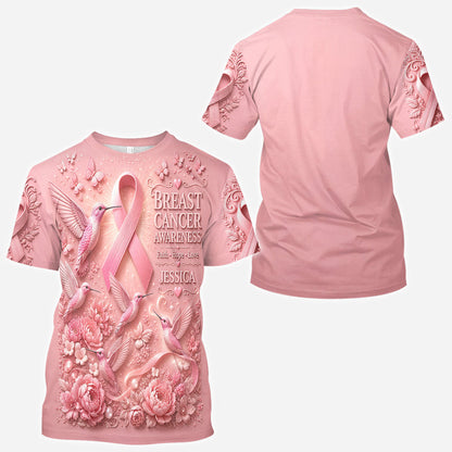 Breast Cancer Awareness - Personalized Breast Cancer Awareness All Over Shirt
