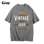 Birthday Gift - Personalized Birthday Washed T-Shirt