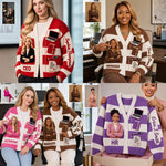 Any Photo Office Life - Personalized Colleague Cardigan Sweater