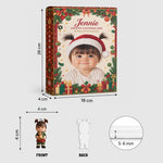 24 Days Of Christmas Joy - Personalized Kid Advent Calendar With 3D Collectibles