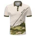 Love Golf - Personalized Golf Polo Shirt