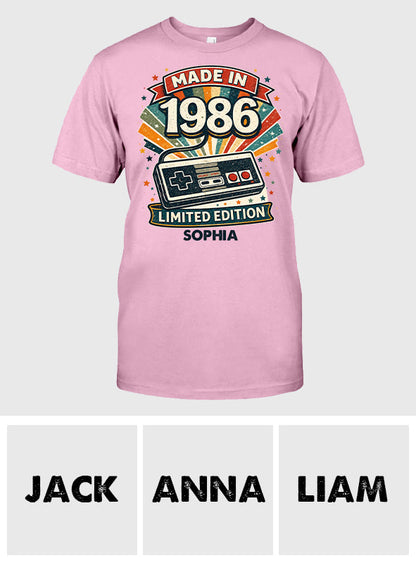 Birthday Gift - Personalized Birthday T-shirt And Hoodie