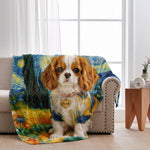 Pet Potrait - Personalized Dog Blanket
