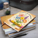 Teacher Gifts Boho Kraft - Personalized Teacher Leather Journal