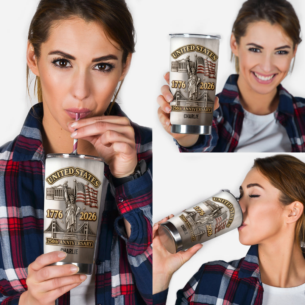 250th Anniversary - Personalized Patriot Tumbler