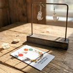 Happy Birthday - Personalized Birthday Earrings With Card