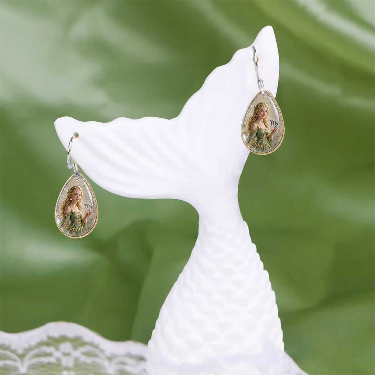 Custom Zodiac Sign Earrings - Personalized Horoscope Earrings