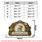 Love Gardening, Gardening Lovers Gift - Personalized Gardening Custom Shaped Hanging Rack