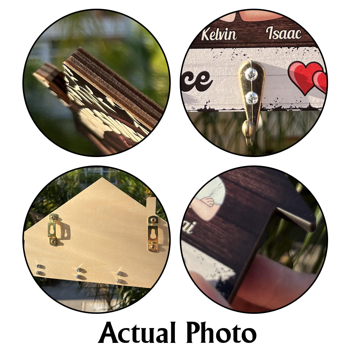 Love Gardening, Gardening Lovers Gift - Personalized Gardening Custom Shaped Hanging Rack